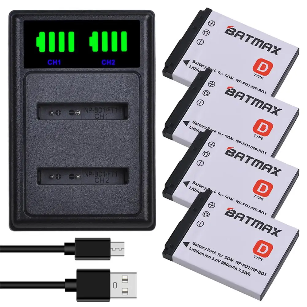 4battery and charger