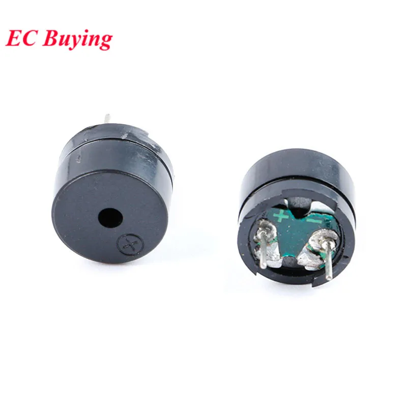 1 unidad-50 Uds HC12085 12085 zumbador pasivo AC 12MM x 8,5 MM 42R resistencia 3V 5V 9V 12V Mini zumbador piezoeléctrico para Arduino Diy electrónico - imagen 5