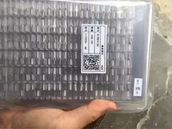 Casquillo de cerámica para conector de fibra óptica SC con casquillo SM 1,0 conectividad 100 piezas