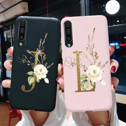 Samsung Galaxy A50 – Funda Silicona Trasera con Letras Bonitas
