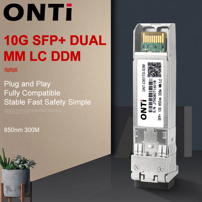 Transceptor SFP+ Multimodo LC SR Compatible Cisco y MikroTik - imagen 5