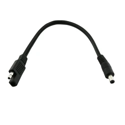 Cable de Extensión Solar SAE Macho para Coche y Caravana