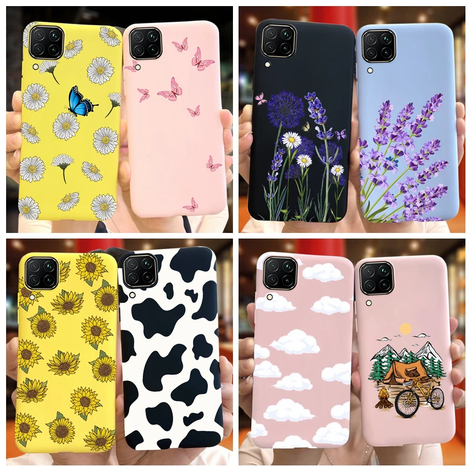 Funda de silicona para Huawei P40 Lite E, carcasa bonita de TPU, parachoques