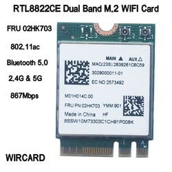 Tarjeta WiFi Bluetooth Interna para Lenovo E460-E570