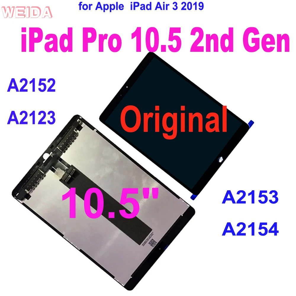 Pantalla LCD Original para iPad Pro 9,7, iPad Pro 10,5, 12,9, montaje de pantalla táctil, A1673, A1701, A1709, A2152, A1652, A1584 - imagen 4