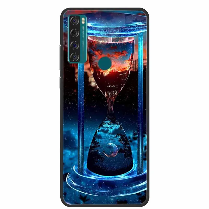 Para TCL 20 SE Funda 205 Funda de silicona suave con dibujos animados para TCL 20B 6159K contraportada para TCL 20 R 5G 20SE Fundas de moda TPU Funda - imagen 3