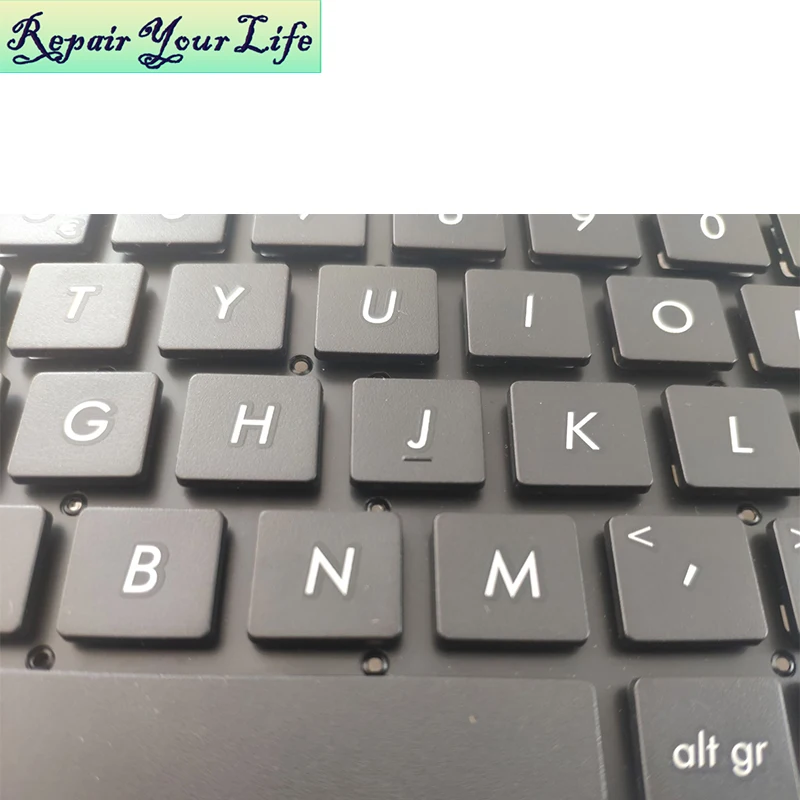 Teclado de portátil para ASUS X102BA X102 X102B, inglés, americano, AEEJBR00110, SG-62601, XUA, 0KNB0-0130UI00, negro, repuesto - imagen 5