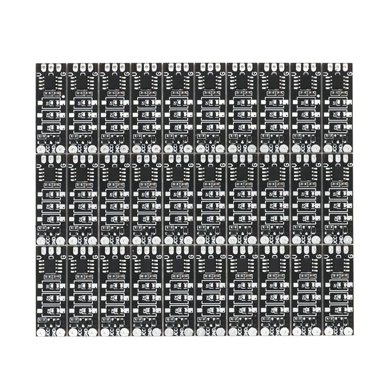 Controlador de sinfonía automático, 5 piezas, 5-24V, barra de luz de placa desnuda, 2811/1903/16703, placa de circuito a todo Color - imagen 3