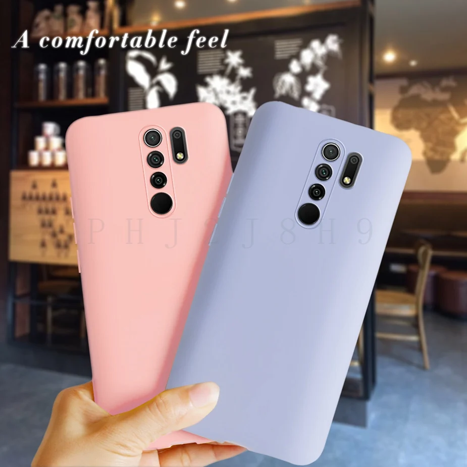 Para Xiaomi Redmi 9 funda para Xiaomi Redmi 9 Redmi9 funda de silicona suave Protector trasero de teléfono Fundas cubierta Xiomi Redmi 9 Fundas - imagen 5
