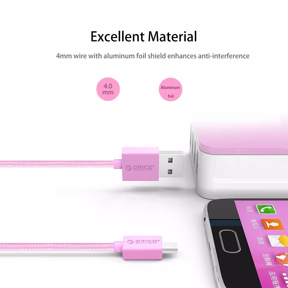 ORICO Cable Micro USB Carga Rápida para Samsung Galaxy y Kindle
