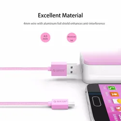 ORICO Cable Micro USB Carga Rápida para Samsung Galaxy y Kindle