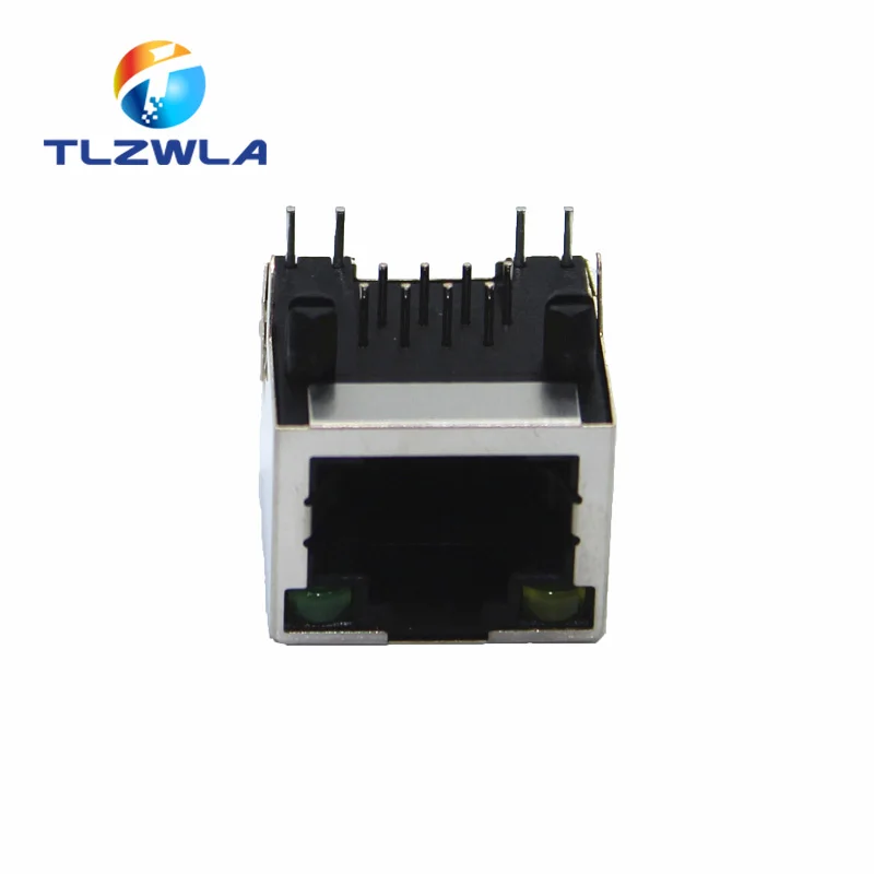 10 Uds RJ45 red Ethernet enchufe hembra con ángulo recto ligero 56 8P8C conector hembra - imagen 3