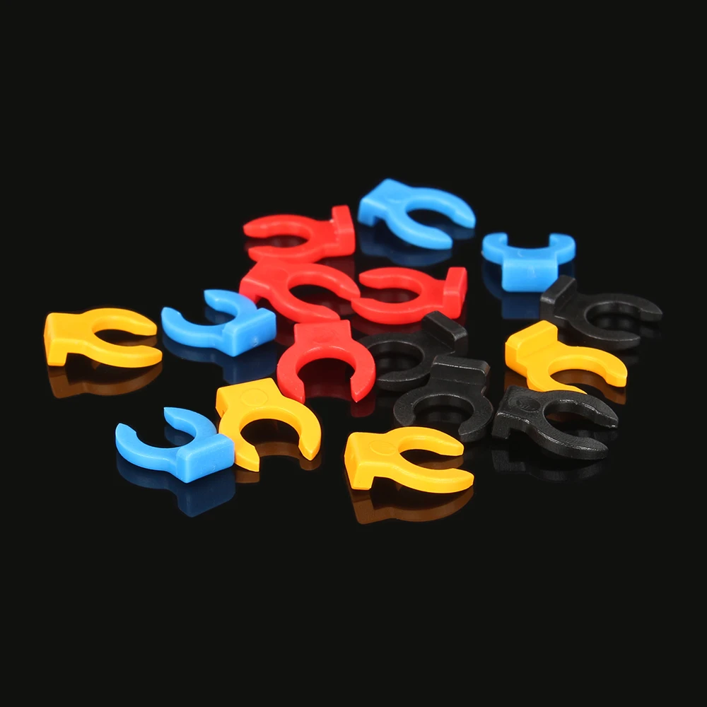 XCR piezas de impresora 3D 4 unids/lote conectores neumáticos Clips de pinza para extrusora Hotend accesorios de tubo Bowden PTFE filamento de 1,75mm - imagen 4