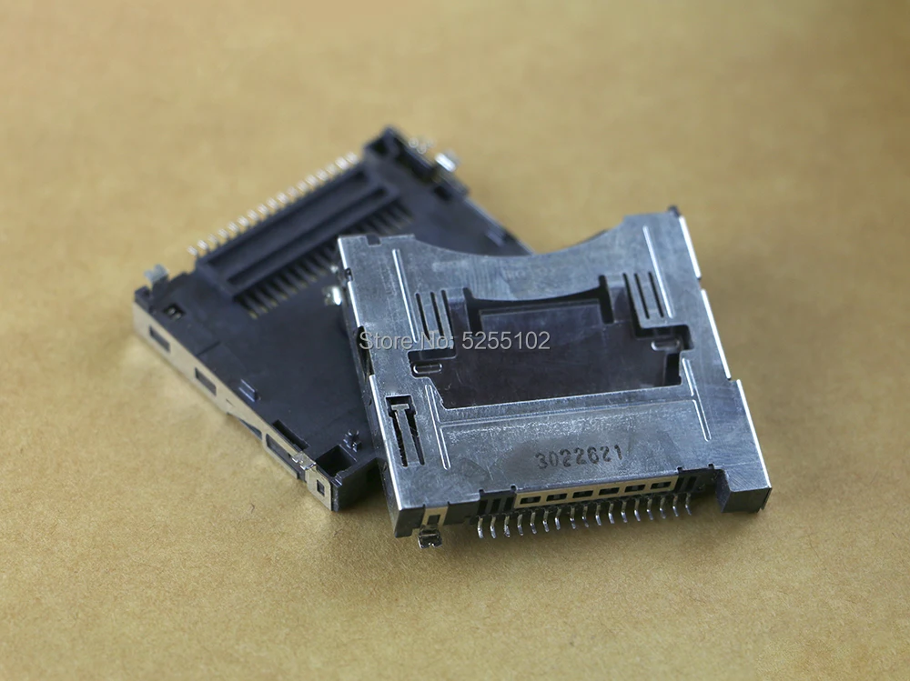 Piezas de repuesto para ranura de tarjeta Original 3DSXL 3DSLL, enchufe de ranura para tarjeta de juego para 3DS XL LL, 1 ud.