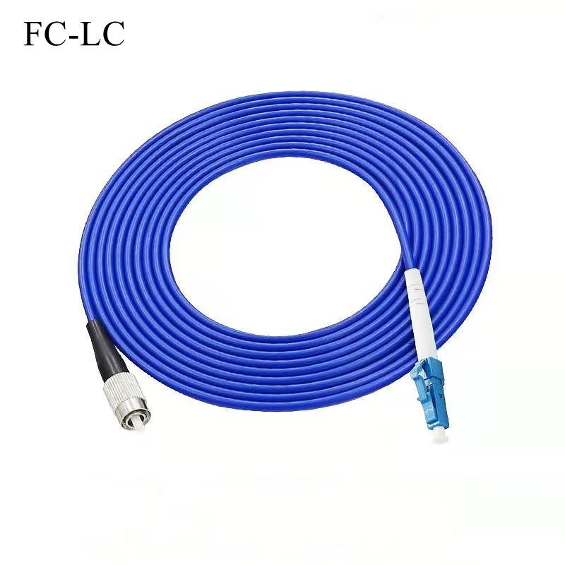 HTOC-Cable de fibra óptica blindado de un solo modo UPC, resistente al agua, tracción a roedores, resistencia a las mordeduras, múltiples longitudes, buena estabilidad - imagen 3