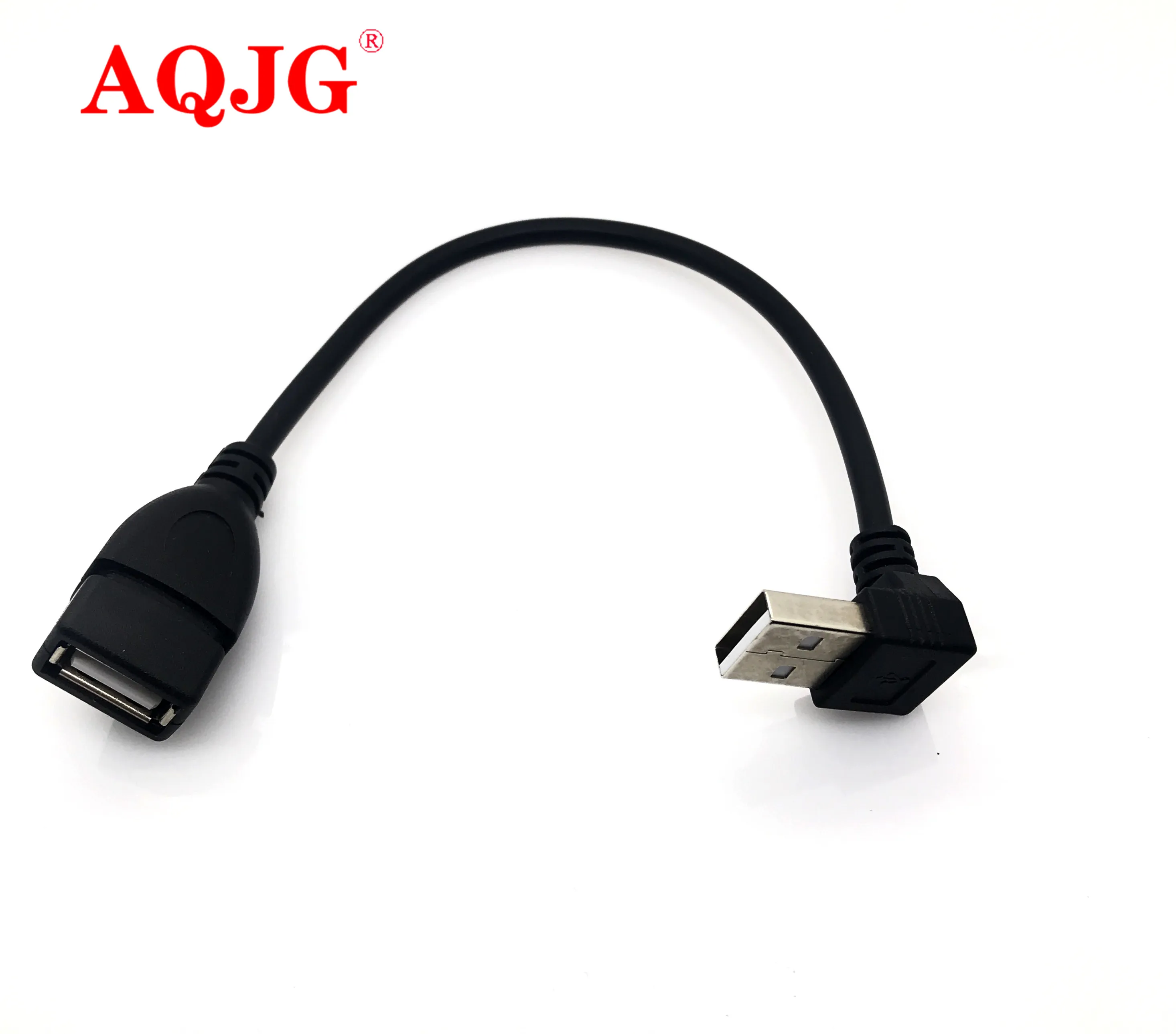 Cable de extensión USB 2,0 tipo A macho A hembra, accesorio con ángulo de 90 grados, 20cm, izquierda, derecha, arriba y abajo, novedad, gran oferta, 1 ud. - imagen 3