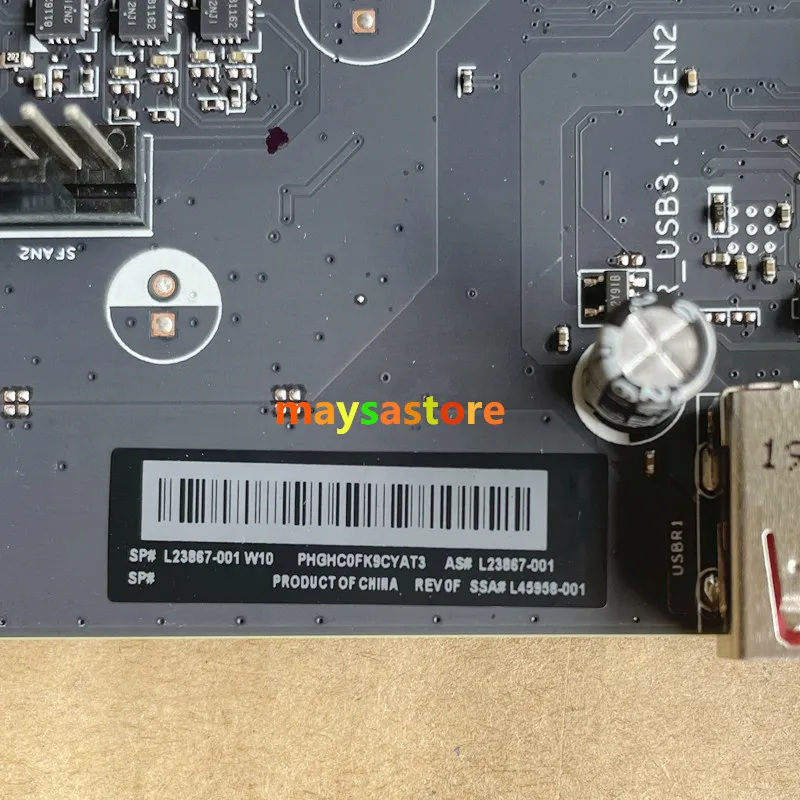 L45958-001 para HP Omen Obelisk 875-0014CN placa base L23867-001 601 H370 17582-1 placa base 100% probado completamente en funcionamiento - imagen 2