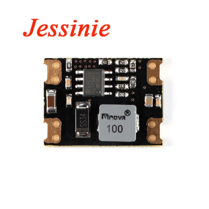 DC-DC-módulo de fuente de alimentación Buck, convertidor de alta potencia, 5,5 V-36V, entrada a 3,3 V, 5V, 12V, salida 3A, 8W, 5 uds. - imagen 4