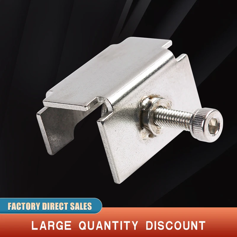 1/2/5 uds 3D piezas de la impresora de cama caliente Clip plataforma abrazadera Heatbed de placa de vidrio fijación ajustable Clips Accesorios - imagen 2