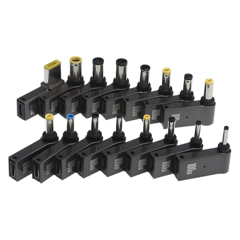 Convertidor de enchufe PD de 100W tipo C hembra a 7,4x5,0mm 4,5x3,0mm 5,5x2,5mm conector Jack de salida CC para ordenador portátil macho - imagen 2