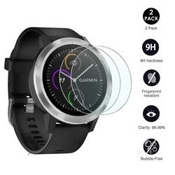 Protector de pantalla Garmin Vidrio templado Fenix 5/5S, Vivoactive HR