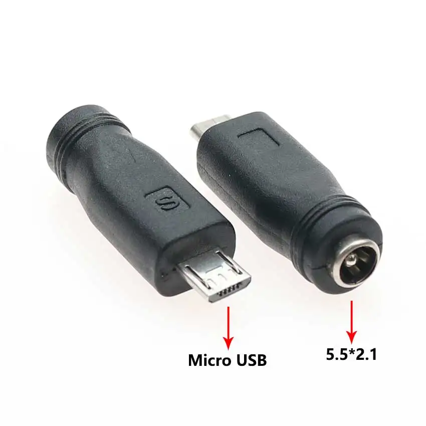 Micro USB to 5.5x2.1