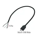 Micro 4Pin Male