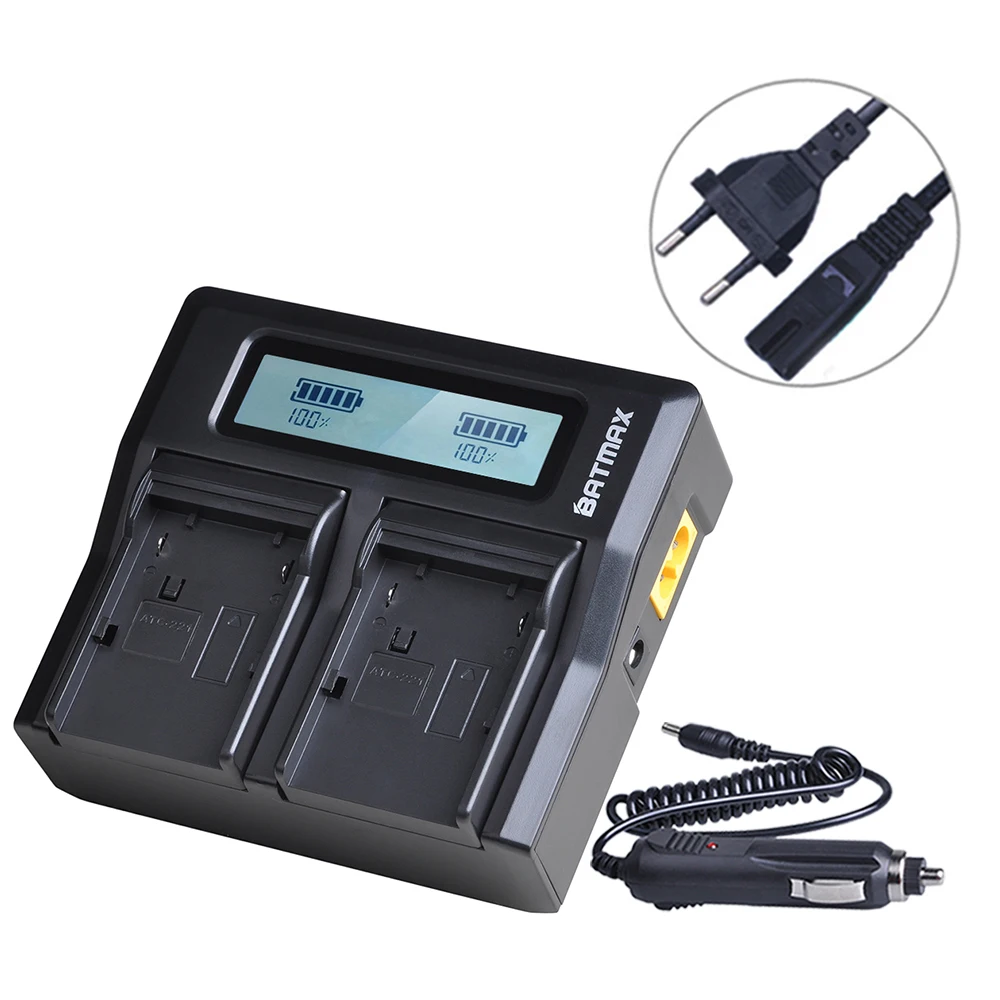 Batería de repuesto Batmax 2600mAh GEB211 + cargador Dual rápido LED para estación total TPS1200,ATX1200,GPS1200,GRX1200,RX1200,TC1200 - imagen 3