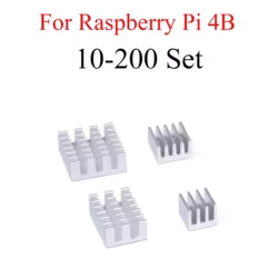 Disipador Calor Raspberry Pi 4 - Kit Aluminum Plata