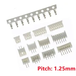 Kit Conector JST 1,25mm Recto con Carcasa y Terminales