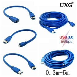 Cable Extensor USB 3.0 Macho-Hembra PlayStation