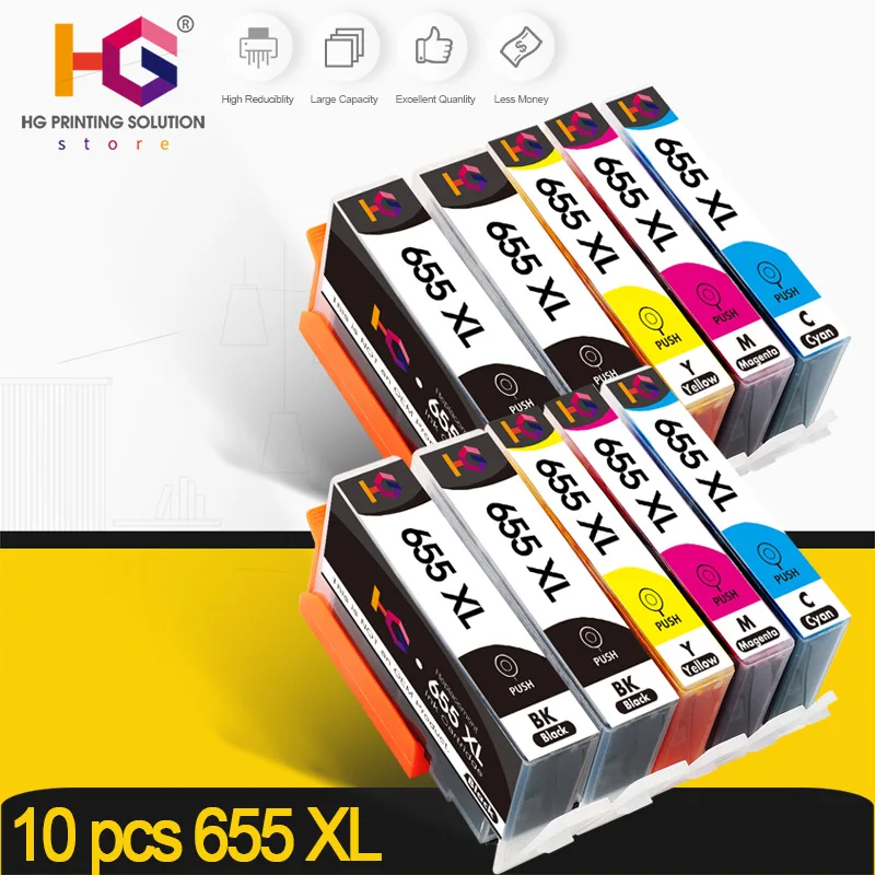 10pcs for hp 655