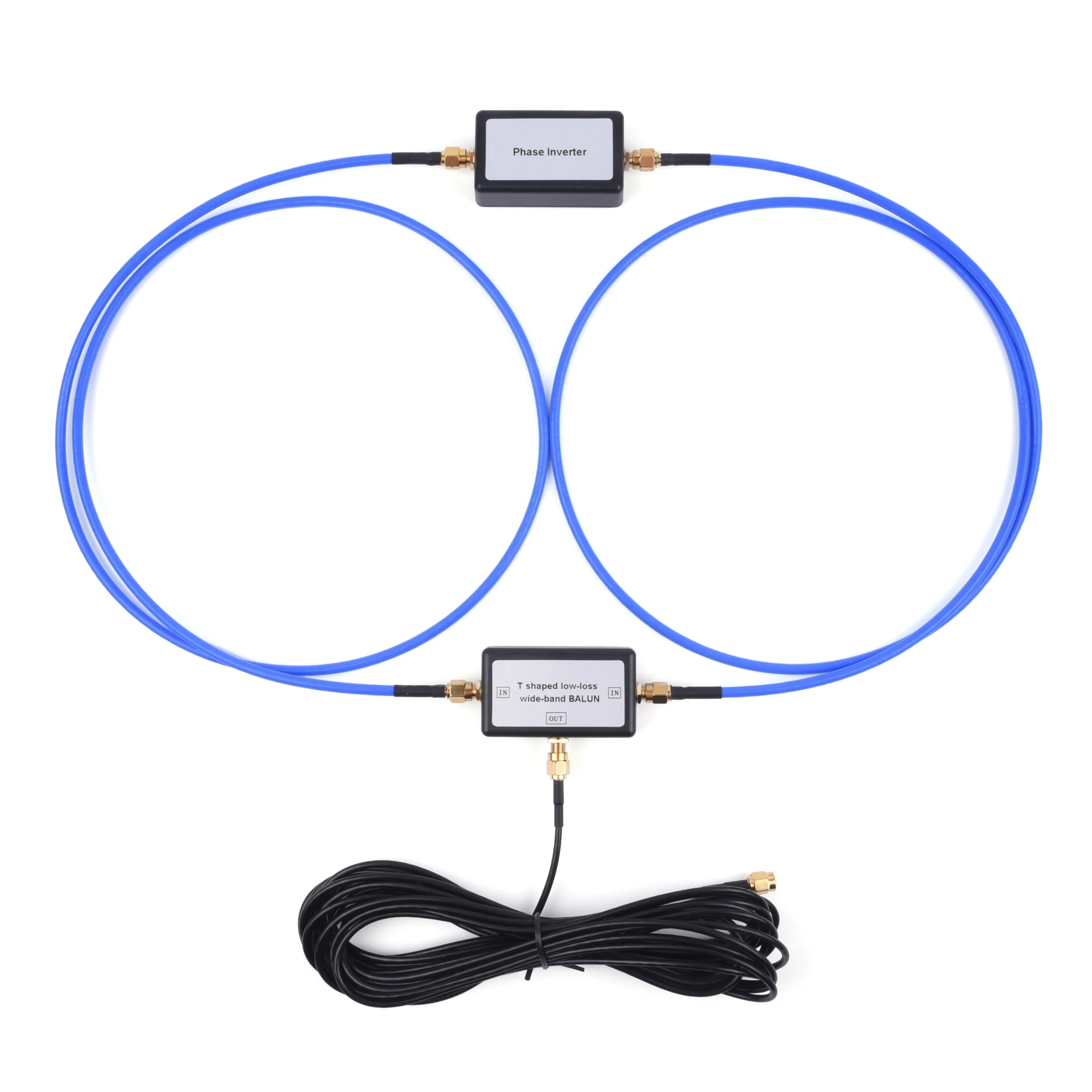 Antena magnética portátil YouLoop 250mW magnética pasiva SMA/BNC/3,5 MM Audio banda ancha de baja pérdida para HF y VHF - imagen 5