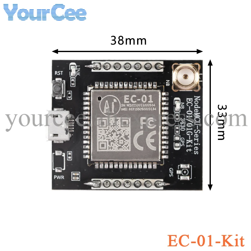 EC-01 EC-01F EC-01G 5G NB-IoT GPS BDS posicionamiento Wifi módulo inalámbrico EC-01-Kit EC-01F-Kit EC-01G-Kit Placa de desarrollo - imagen 4