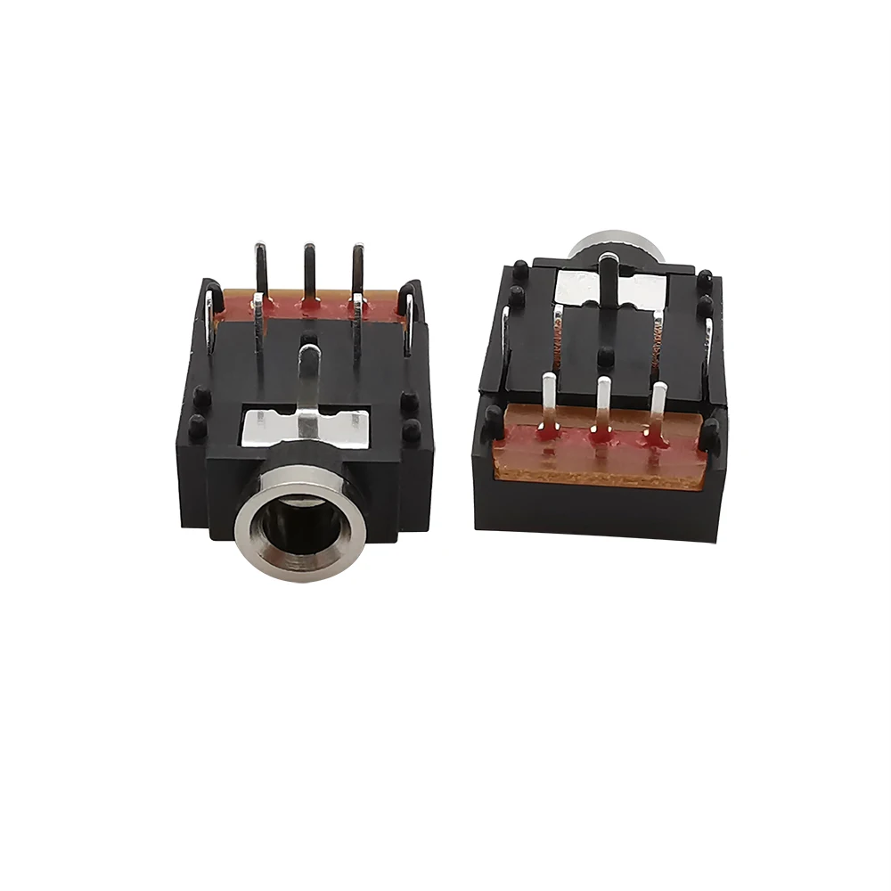 Conector de Audio estéreo de doble vía para auriculares, conector hembra de 8 pines con interruptor, PJ307, 3,5mm, 1-10 piezas, 3,5mm, PJ307, 3,5 - imagen 3