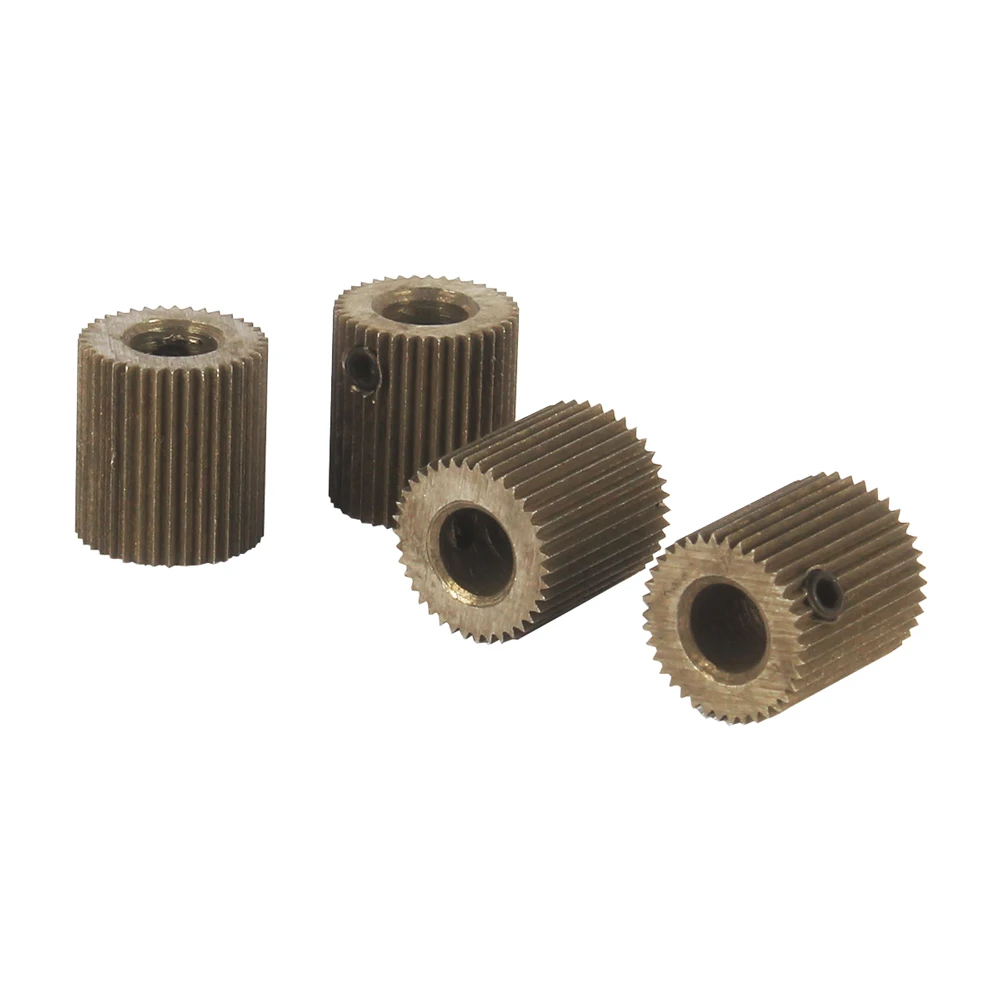 XCR3D-Molde de acero para impresora 3D, extrusora lineal de 40 dientes, engranaje de 5mm, alimentador de filamentos MK7 MK8, polea de controlador, color negro, 1 unidad - imagen 4