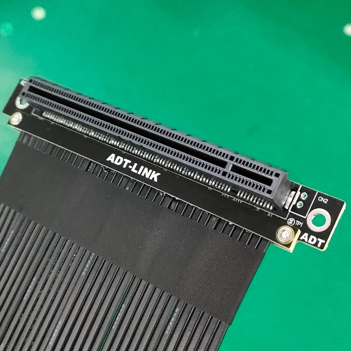 ADT nuevo Cable de extensión de tarjeta gráfica PCI-E 3,0 X16 ETH Mining chasis vertical Compatible con RTX3090 RX6800XT PCIe 16 - imagen 5
