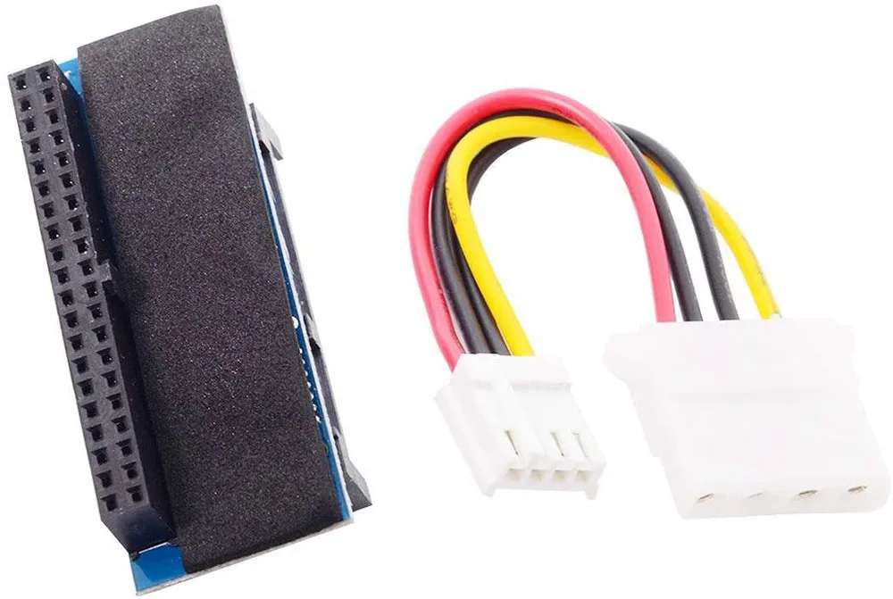 Adaptador convertidor hembra IDE/PATA de 40 pines a SATA PCBA para escritorio y unidad de disco duro de 3,5 "con Cable de datos SATA de 7 pines - imagen 4
