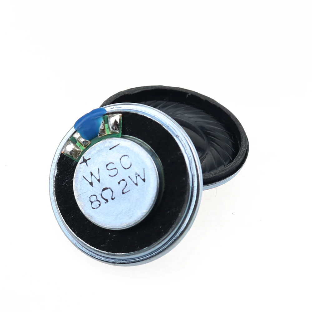 YuXi-minialtavoz de 8 Ohm, 2 W, 8 Ohm, 2 vatios, diámetro de 28MM, 5,4 CM de espesor, 5 unidades - imagen 3