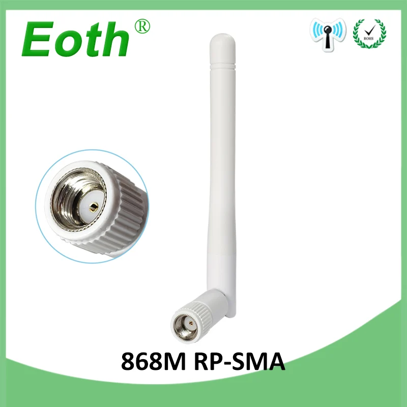 EOTH venta al por mayor 5 uds 868mhz antena 3dbi sma hembra 915mhz lora antene pbx iot módulo lorawan receptor de señal antena de alta ganancia - imagen 2