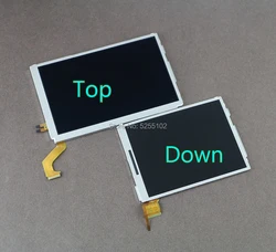 Pantalla LCD superior inferior y superior de 10 Uds para piezas de repuesto Nintend 3DS LL XL 3DSXL 3DSLL