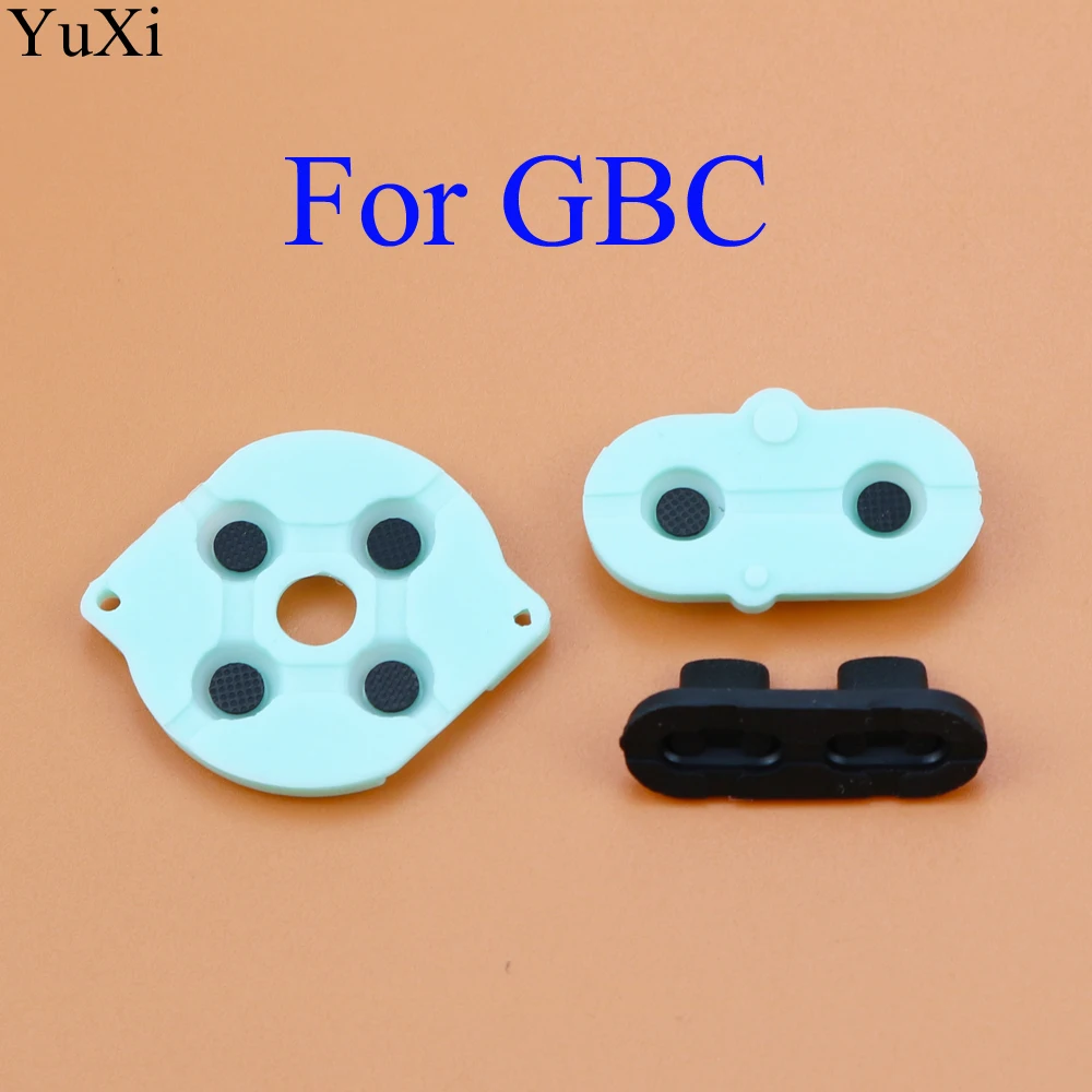 Botón conductor de goma A-B d-pad, teclado de silicona para Game Boy Classic GB GBC GBP GBA SP para 3DS NDSL NDSI XL NGC - imagen 5