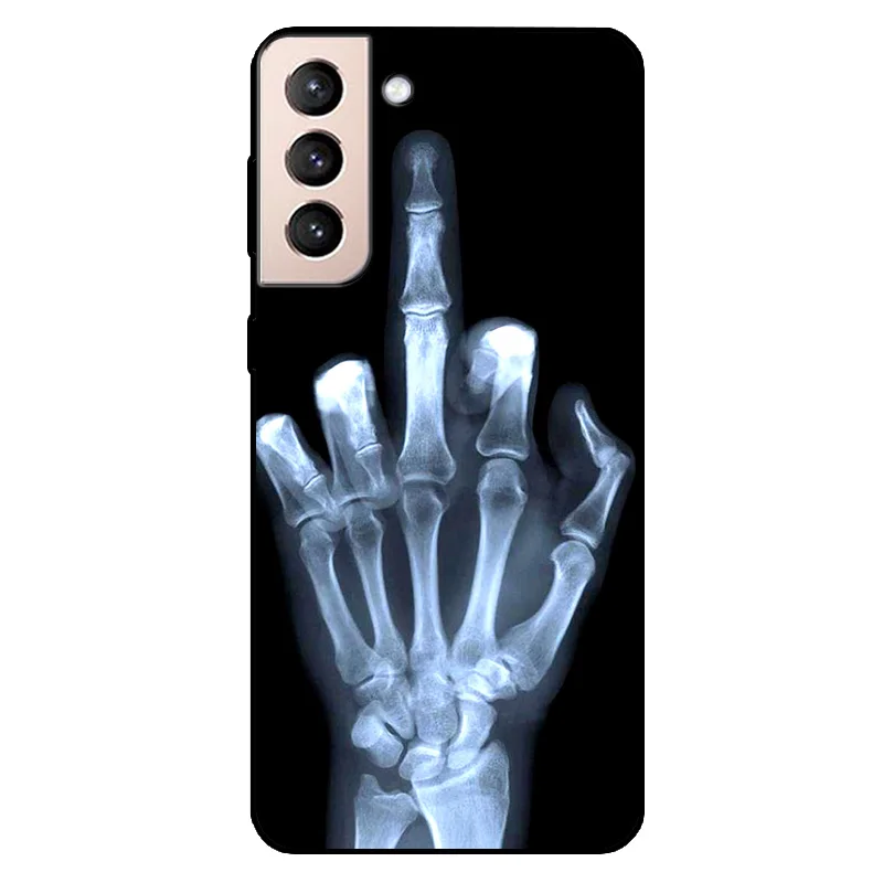 Para Samsung Galaxy S21 funda S21 Plus 5G impresión silicona suave TPU cubierta de teléfono transparente para Samsung S21 FE Ultra fundas traseras S21FE - imagen 3