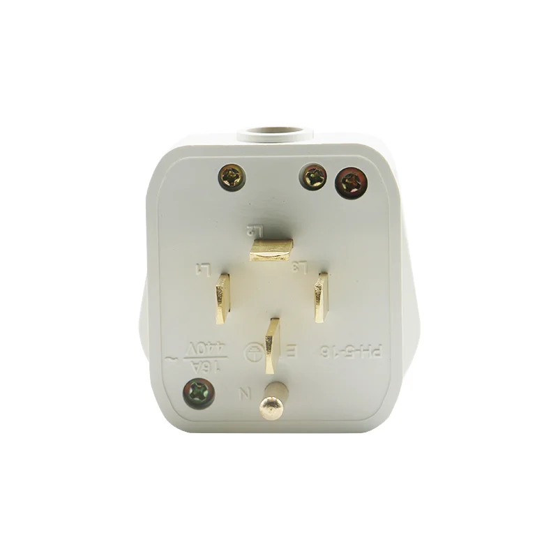 Enchufe industrial trifásico para aire acondicionado, enchufe industrial de alta potencia de 4 y 5 cables - imagen 3