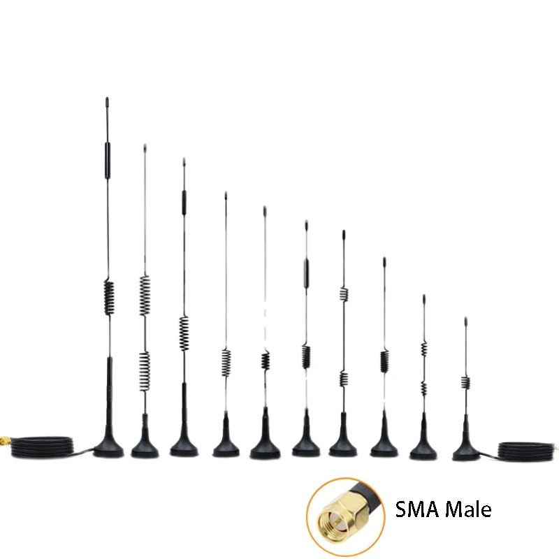 Antena de succión omnidireccional 4G LTE, NB-IOT GSM, 2G, 3G, WIFI, 433MHz, banda completa, multifrecuencia, alta ganancia, 15dbi, RG174, Cable de 3m