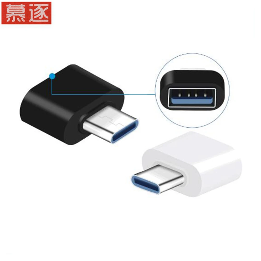 Adaptador OTG Typ-C USB C Micro USB Zu USB Konverter Ladeğ Synchronización Konve P10 s8 S9 - imagen 2