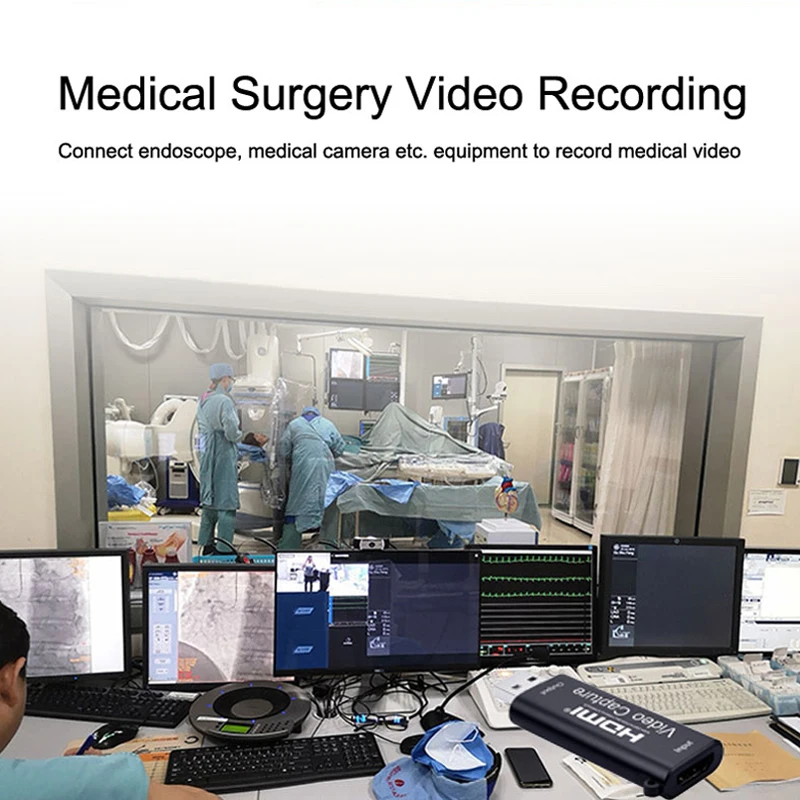 Placa De Tarjeta De Video 4K HDMI, captura De vídeo, transmisión en vivo, USB, dispositivo De captura De 2 juegos - imagen 4