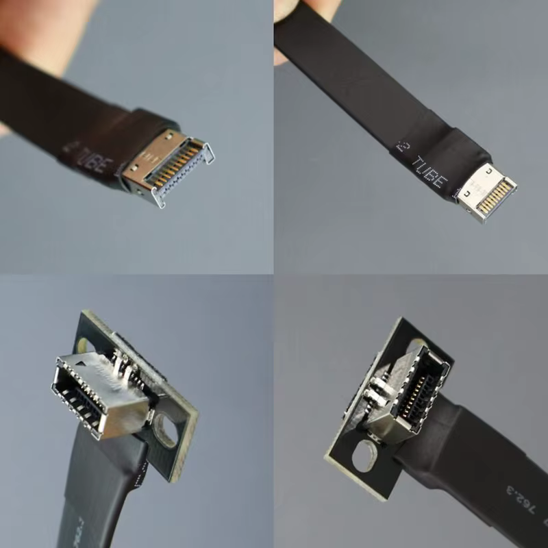 Cable Extensión USB 3.1 Tipo E Macho-Hembra Interno PC - imagen 4