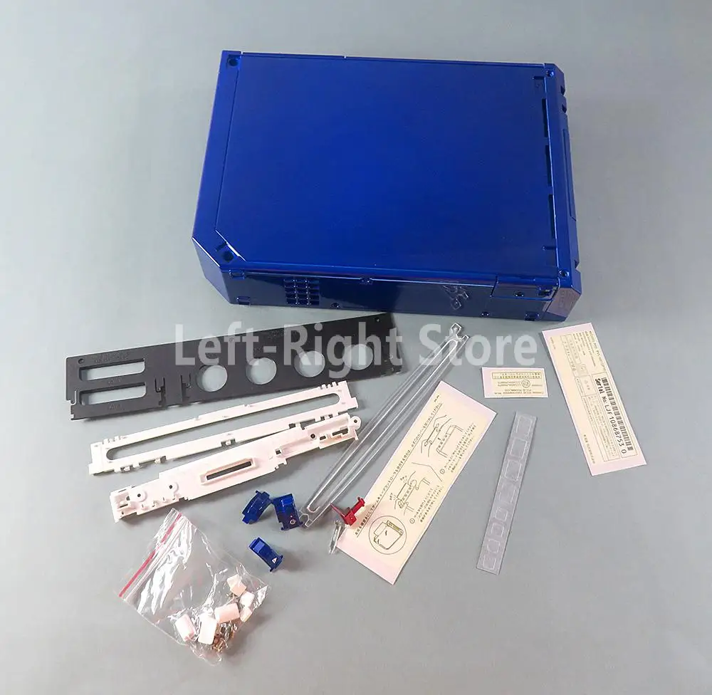 20 juegos por DHL patrón cubierta completa con botón pegatina funda carcasa para reemplazo de consola Nintendo Wii - imagen 5