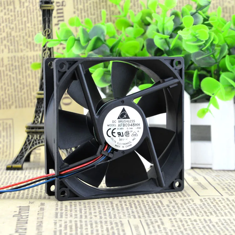 Ventilador y convertidor de chasis Delta 9025, 48V, 0.14A, 9CM, AFB0948HH-R00 - imagen 5